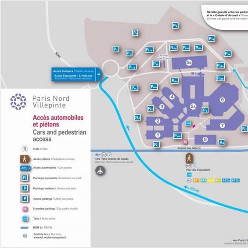Parc des expositions Paris Nord Villepinte 1