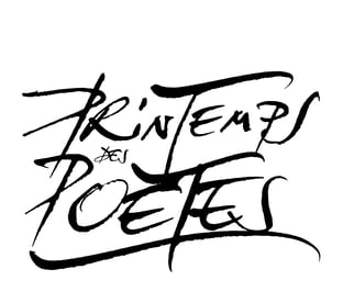 Printemps des poètes logo