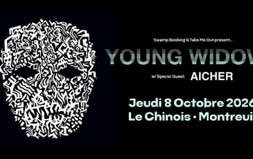 Young Widows + Aicher en concert !