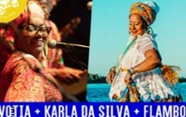Samba & Kabar, Brésil-La Réunion, Votia + Karla Da Silva + Flambola