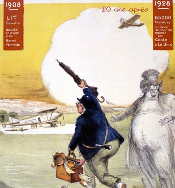 Drôles de Vols. Caricaturer les Expériences Aériennes