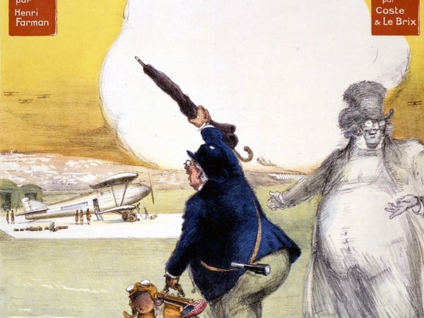Drôles de Vols. Caricaturer les Expériences Aériennes