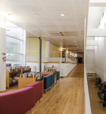 Visite guidée de la bibliothèque universitaire Paris 8