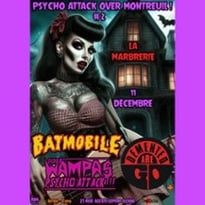 Psycho Attack #2 : Wampas Psycho, Batmobile, Demented Are Go