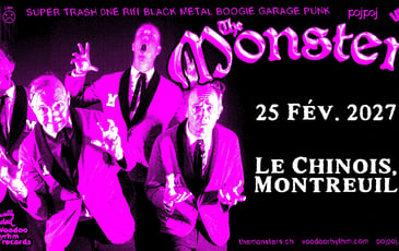 Take Me Out : The Monsters en concert !