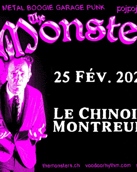 Take Me Out : The Monsters en concert !