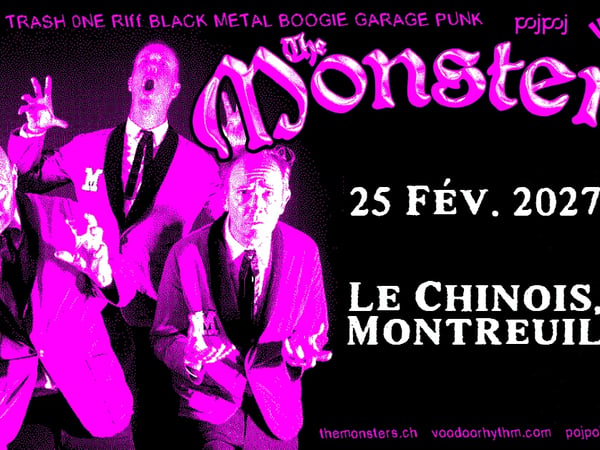 Take Me Out : The Monsters en concert !