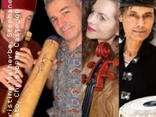 Didier Malherbe & Raphaël Didjaman invitent Laure Volpato & Shyamal Maïtra