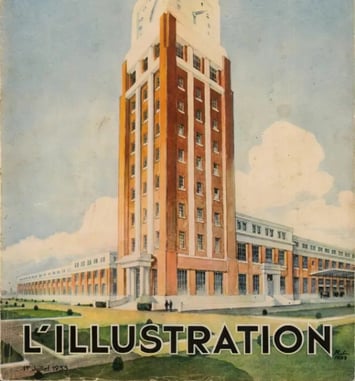 Visite commentée du campus de Bobigny, site historique du journal L'Illustration, Université Sorbonne Paris Nord
