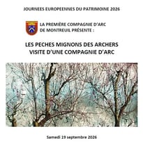 Les pêchers mignons des archers : visite d'une Compagnie d'Arc