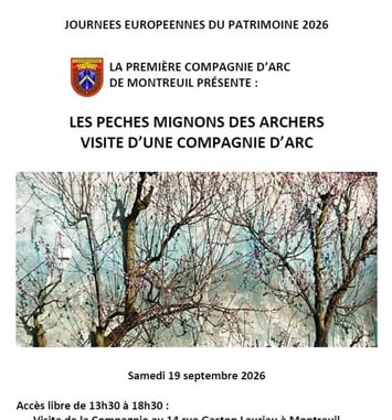 Les pêchers mignons des archers : visite d'une Compagnie d'Arc