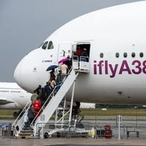 Visite exceptionnelle du chantier de l'Airbus A380