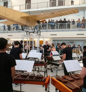 Les « concerts-voyages » des ensembles de percussion du Conservatoire de Drancy