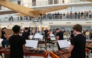 Les « concerts-voyages » des ensembles de percussion du Conservatoire de Drancy
