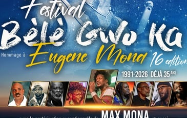 Festival Bèlè Gwo Ka Hommage à Eugène Mona 16e édition
