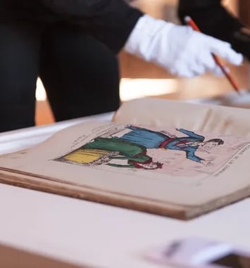 Visite guidée, Les coulisses du musée