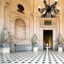 Visite de la maison d'éducation de la Légion d'honneur de Saint-Denis