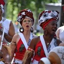 Déambulation carnavalesque brésilienne