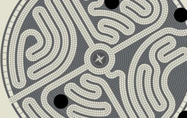 Saint-Denis-Labyrinthe (parcours test)