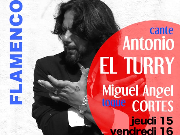 Récital flamenco avec Antonio El Turry