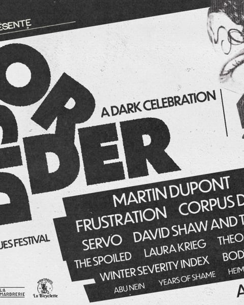 Disorder Festival : A Dark Celebration