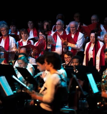 Concert de fin d’année de l'orchestre des maestros avec la chorale des adultes du conservatoire