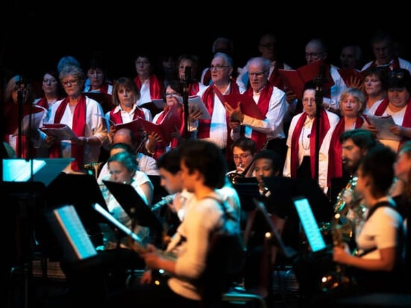 Concert de fin d’année de l'orchestre des maestros avec la chorale des adultes du conservatoire