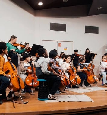 Concert des jeunes élèves du département Cordes