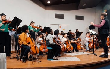 Concert des jeunes élèves du département Cordes