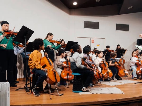 Concert des jeunes élèves du département Cordes