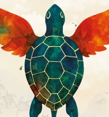 Promenades en Asie : Les ailes de la tortue