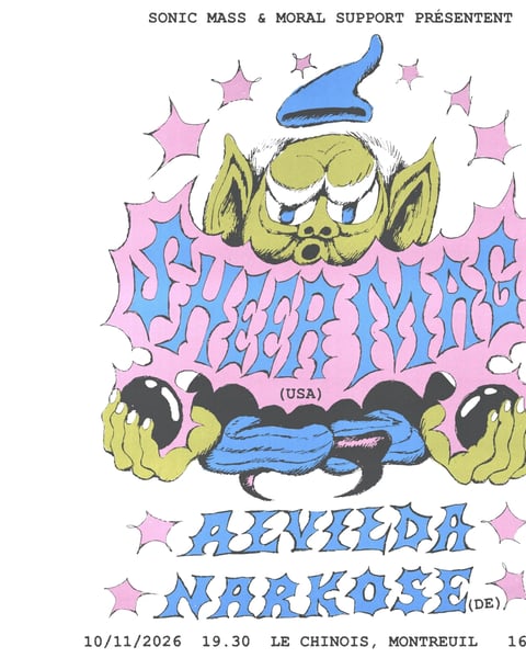 Sheer Mag (US) + Alvilda + Narkose (DE)