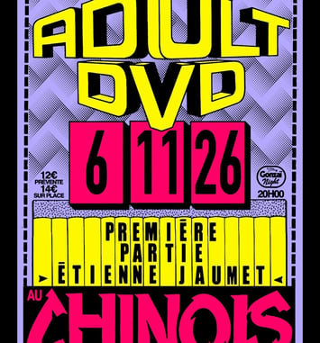 Gonzaï Night : Adult DVD + Etienne Jaumet