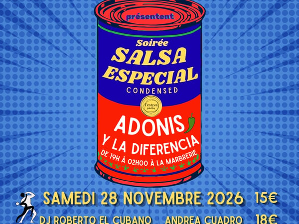 Salse especial avec Adonis y la Diferencia, release party