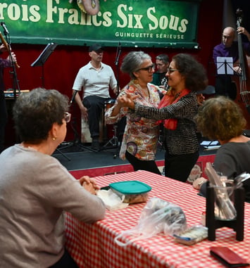 La guinguette Aux Trois Francs Six Sous
