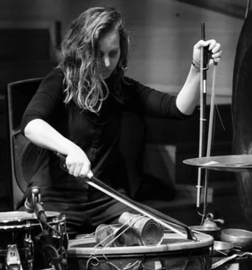 Concrètement #2, concerts et performances : Liz Rácz, Lin.e Weidmann, David Chiesa, Camille Emaille et Jérôme Noetinger