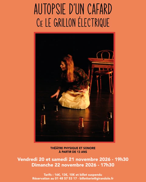 CIE Le Grillon Électrique - Autopsie d’un cafard