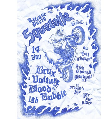 BSC Concert présente : Squelette - Brux - Voiture 27 - Blood Bubble