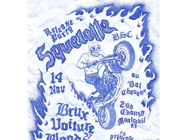 BSC Concert présente : Squelette - Brux - Voiture 27 - Blood Bubble