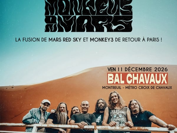 Monkeys on Mars (Mars Red Sky + Monkey3) + Guest