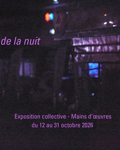 Dans l'aquarium de la nuit