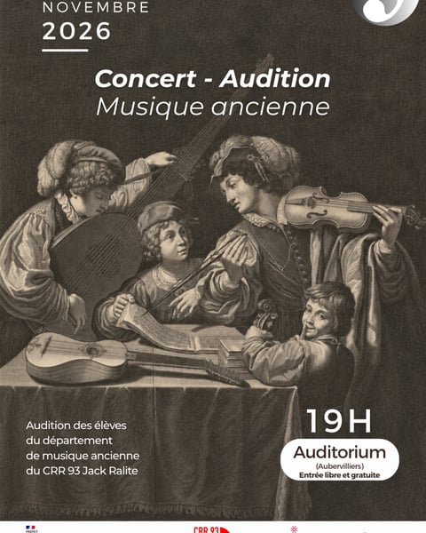 Audition - Musique ancienne