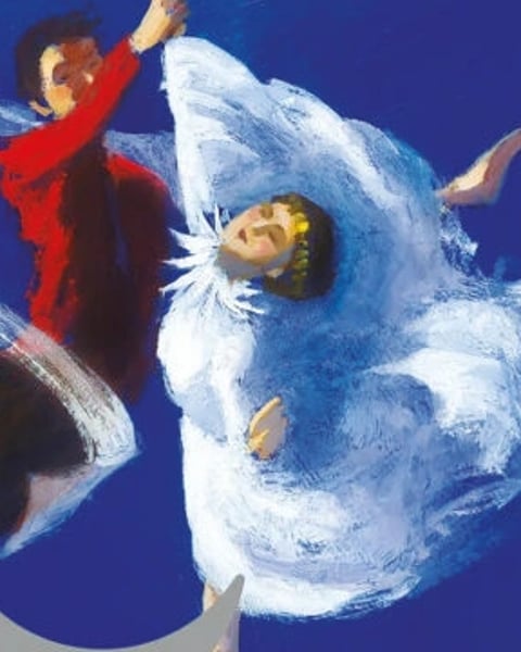 Le Lac des Cygnes, illustrations d’Olivier Desvaux