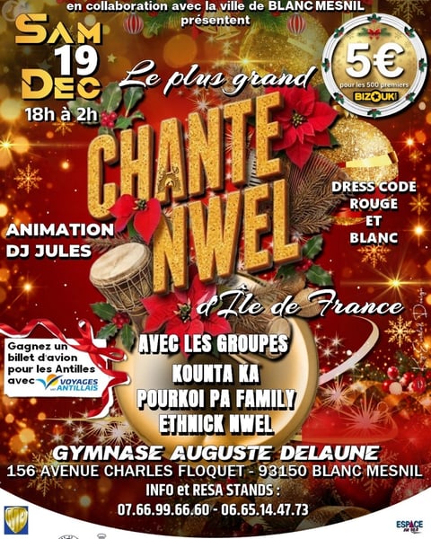 Le plus grand Chanté Nwel d'Île-de-France