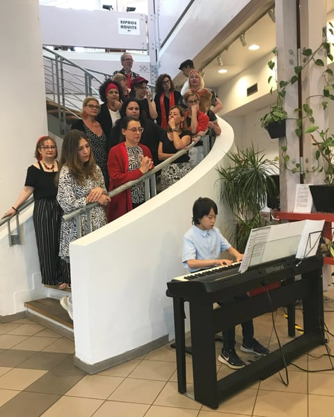 Scène ouverte des élèves du conservatoire à la médiathèque de Noisy-le-Sec
