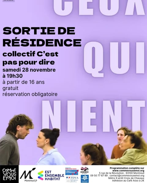 Ceux qui nient, compagnie C'est pas pour dire